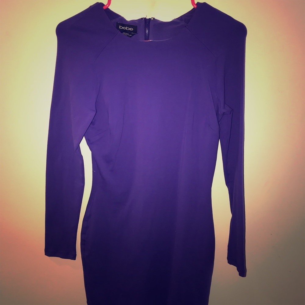 Bebe body con purple dress